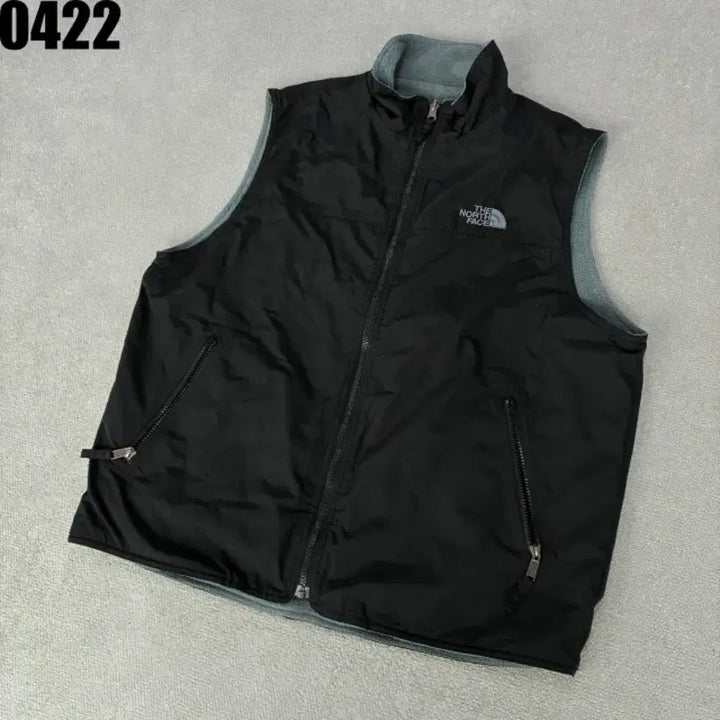 [BUNJANG] The North Face Reversible Button Vest Jacket XL / 노스페이스 양면 리버시블 블랙 베스트 버튼 조끼 자켓 XL