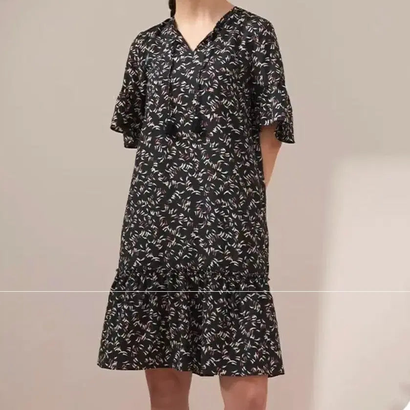 [BUNJANG] Thursday Island Midi Chiffon Dress / 1회착 새옷 S 루즈핏 미디 미니 쉬폰 원피스 써스데이아일랜드