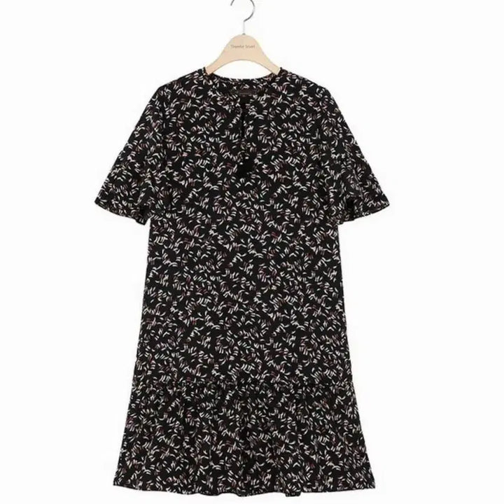 [BUNJANG] Thursday Island Midi Chiffon Dress / 1회착 새옷 S 루즈핏 미디 미니 쉬폰 원피스 써스데이아일랜드