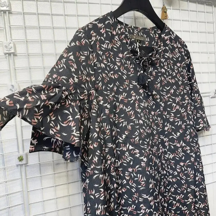 [BUNJANG] Thursday Island Midi Chiffon Dress / 1회착 새옷 S 루즈핏 미디 미니 쉬폰 원피스 써스데이아일랜드