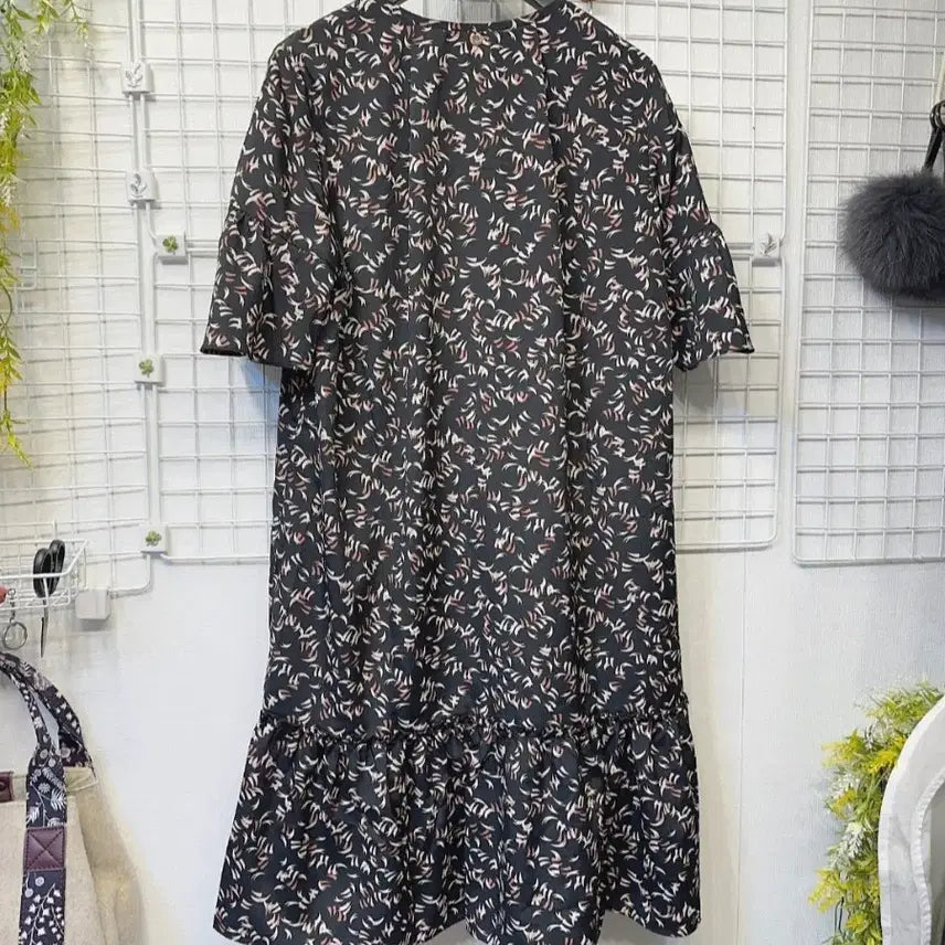 [BUNJANG] Thursday Island Midi Chiffon Dress / 1회착 새옷 S 루즈핏 미디 미니 쉬폰 원피스 써스데이아일랜드