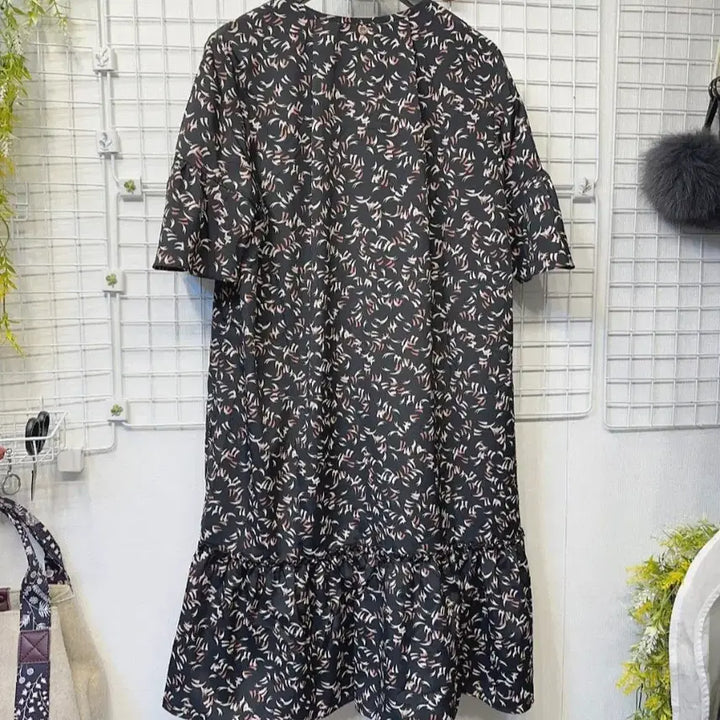 [BUNJANG] Thursday Island Midi Chiffon Dress / 1회착 새옷 S 루즈핏 미디 미니 쉬폰 원피스 써스데이아일랜드
