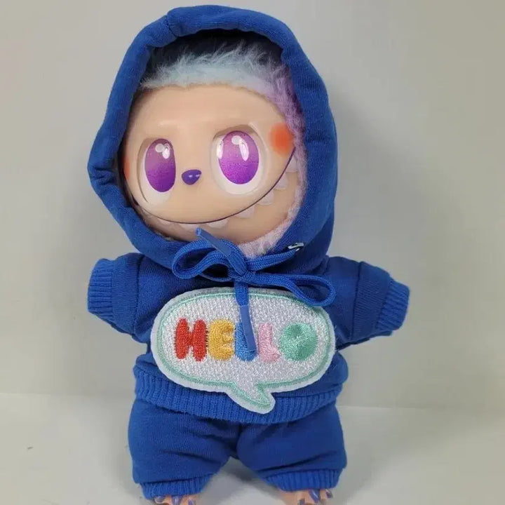 [BUNJANG] Pajama Doll Blue Hooded Doll / 파자마돌 블루 후드 인형