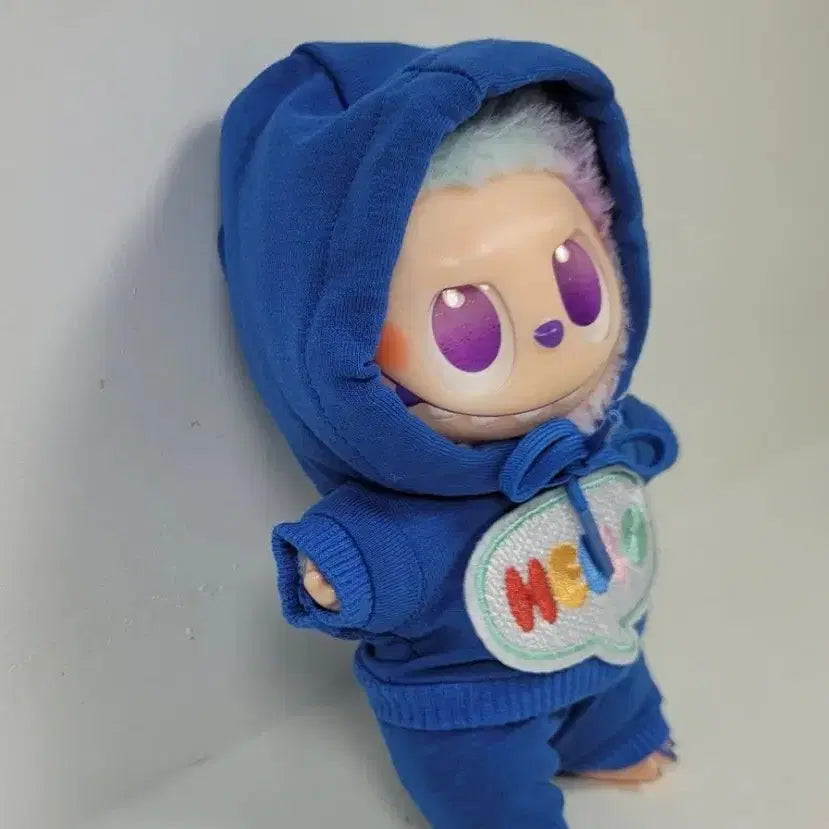 [BUNJANG] Pajama Doll Blue Hooded Doll / 파자마돌 블루 후드 인형