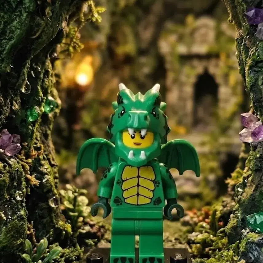 [BUNJANG] Lego Green Dragon Alba Figure / 레고 그린드래곤 알바