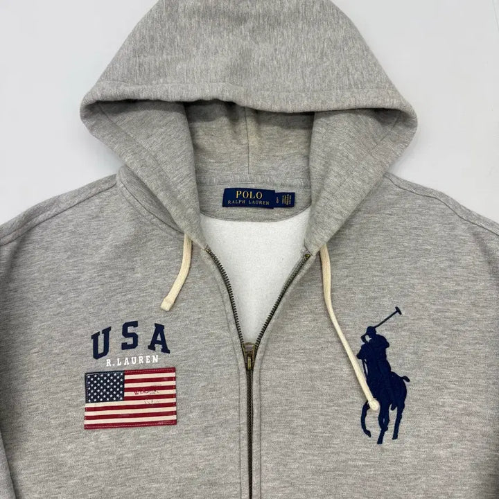 [BUNJANG] Polo Ralph Lauren Hooded Zip-Up Jacket / 폴로 후드집업