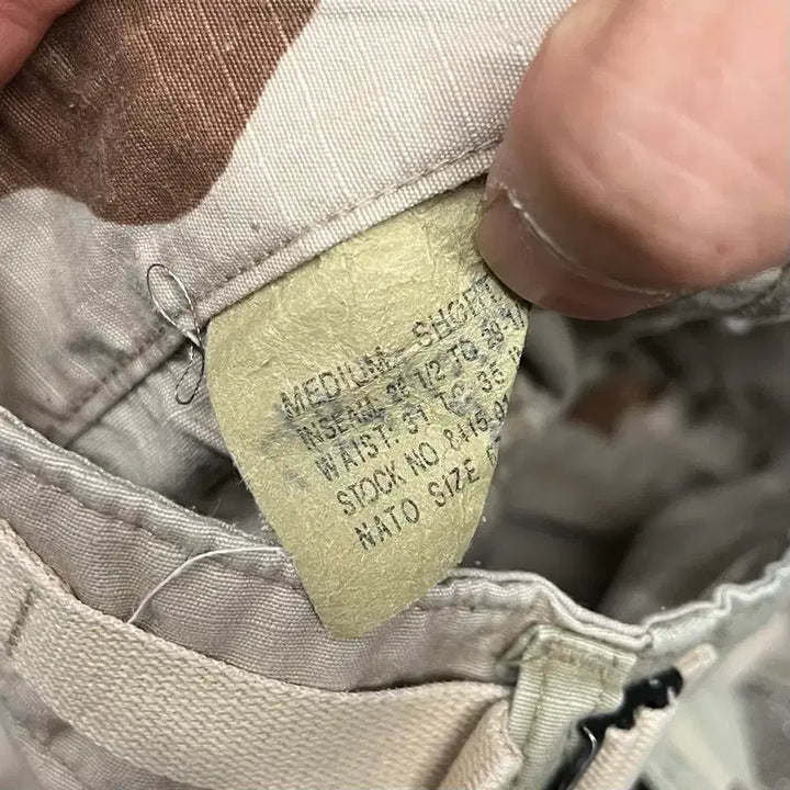 [BUNJANG] Military Desert Camo BDU Pants / 미군 데저트 카모 BDU 팬츠 (~33)0