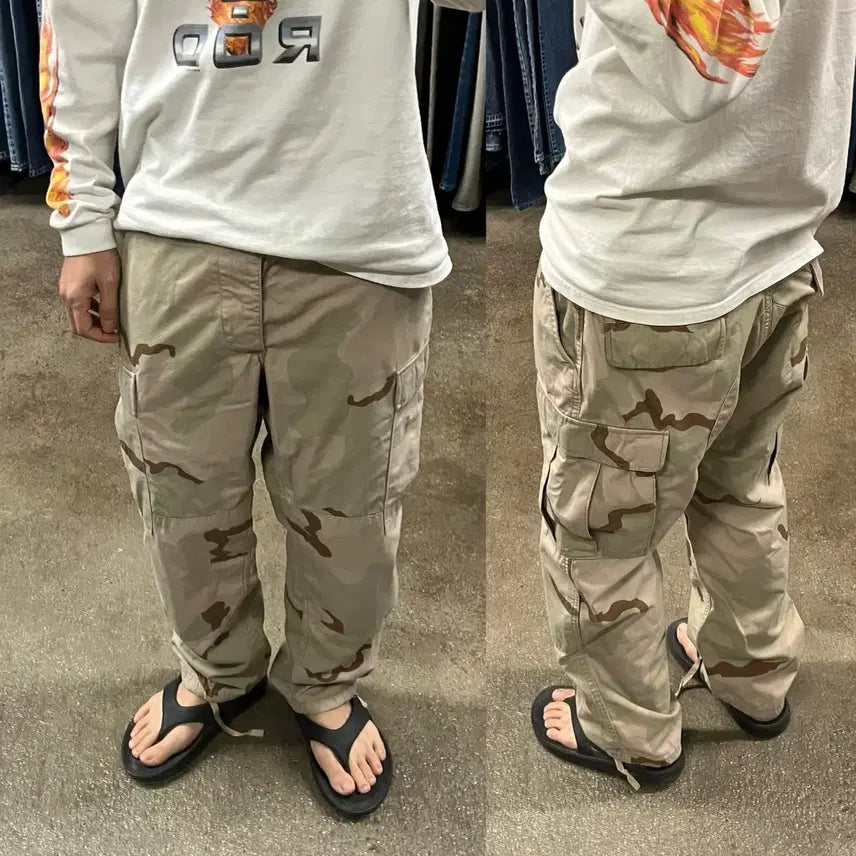 [BUNJANG] Military Desert Camo BDU Pants / 미군 데저트 카모 BDU 팬츠 (~33)0