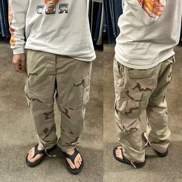 [BUNJANG] Military Desert Camo BDU Pants / 미군 데저트 카모 BDU 팬츠 (~33)0
