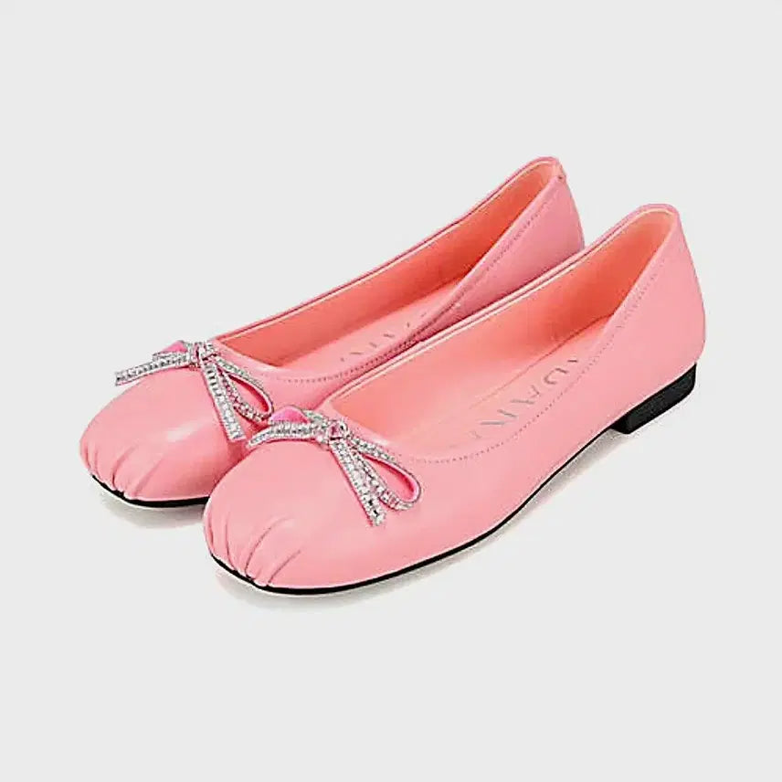 [BUNJANG] Barbara Pink Ribbon Ballet Flats - Size 250 / 정품 바바라 플랫 구두 250(신상품)