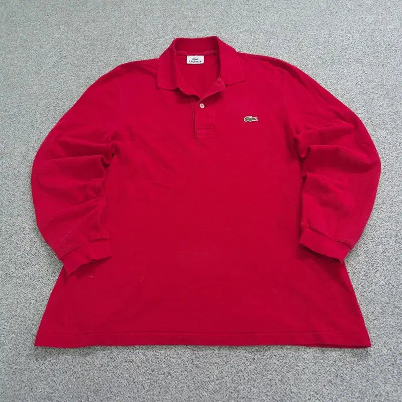 [BUNJANG] Lacoste Long Sleeve Collar T-Shirt Size 3 / 3 라코스테 긴팔 카라티 | C