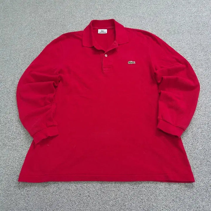 [BUNJANG] Lacoste Long Sleeve Collar T-Shirt Size 3 / 3 라코스테 긴팔 카라티 | C