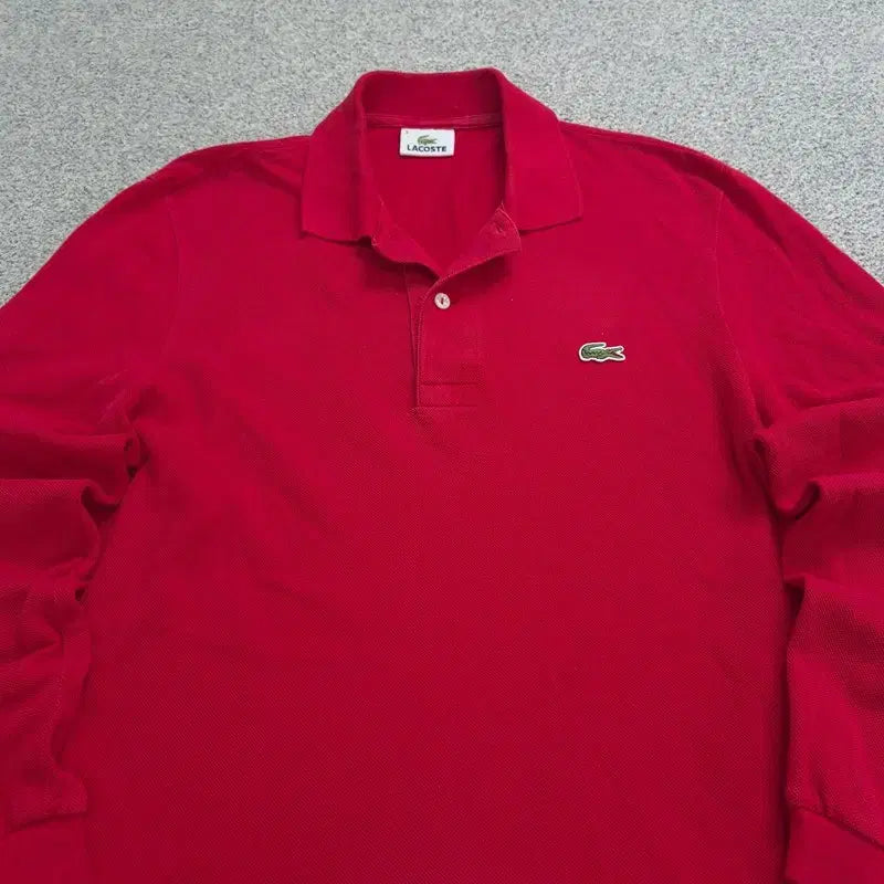 [BUNJANG] Lacoste Long Sleeve Collar T-Shirt Size 3 / 3 라코스테 긴팔 카라티 | C