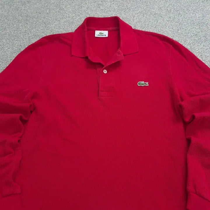 [BUNJANG] Lacoste Long Sleeve Collar T-Shirt Size 3 / 3 라코스테 긴팔 카라티 | C