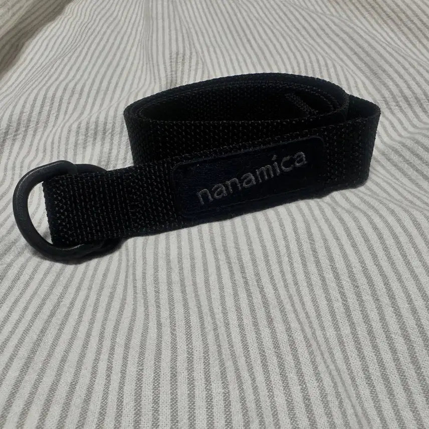 [BUNJANG] Nanamica Tech Belt Black / 나나미카 테크벨트 블랙