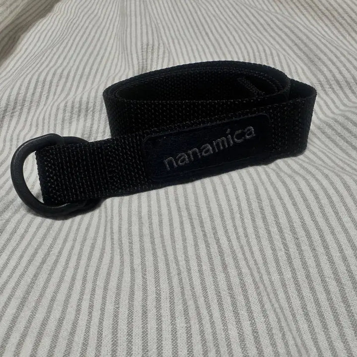 [BUNJANG] Nanamica Tech Belt Black / 나나미카 테크벨트 블랙