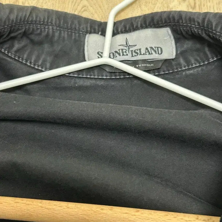 [BUNJANG] Stone Island 107WN Black Overshirt / 스톤아일랜드 107WN 블랙 오버셔츠