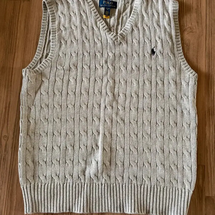 [BUNJANG] Polo Ralph Lauren Boys Cable Knit Vest / 새것)폴로랄프로렌 보이즈 케이블 니트 베스트,조끼