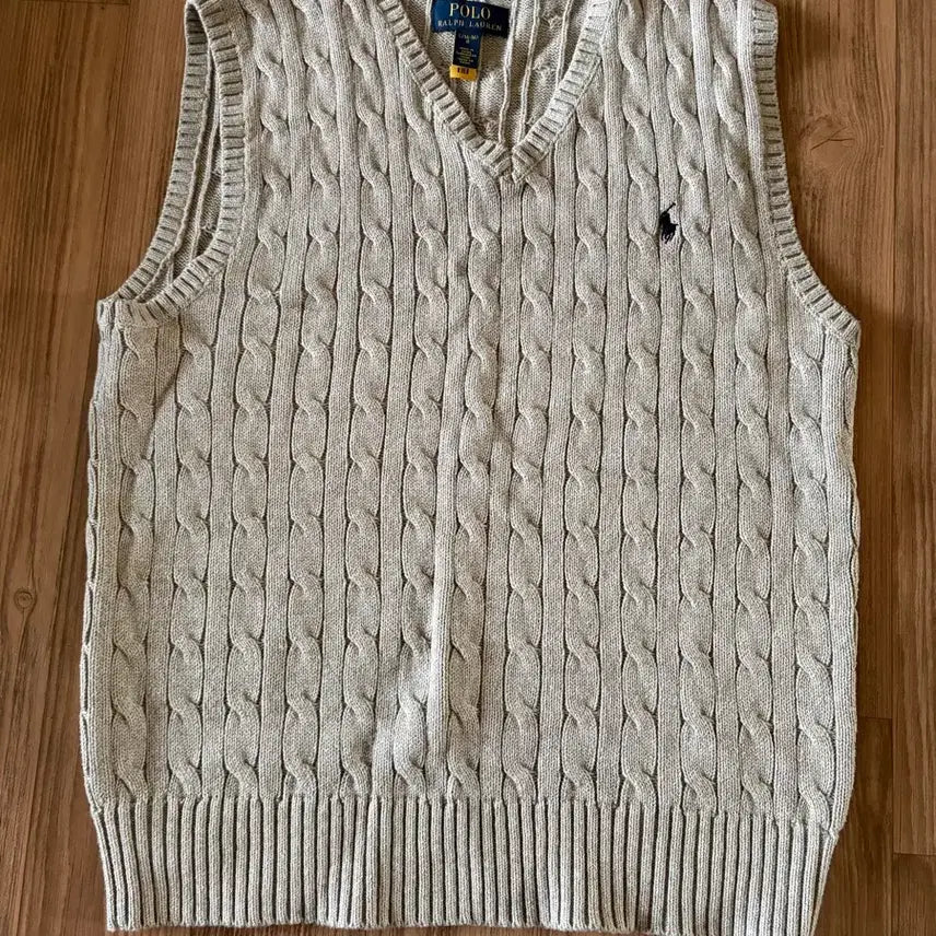 [BUNJANG] Polo Ralph Lauren Boys Cable Knit Vest / 새것)폴로랄프로렌 보이즈 케이블 니트 베스트,조끼