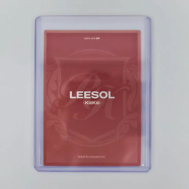[BUNJANG] Tereca Kiki Lee Sol SSP Photocard / 테레카 K-POP 키키 이솔 SSP