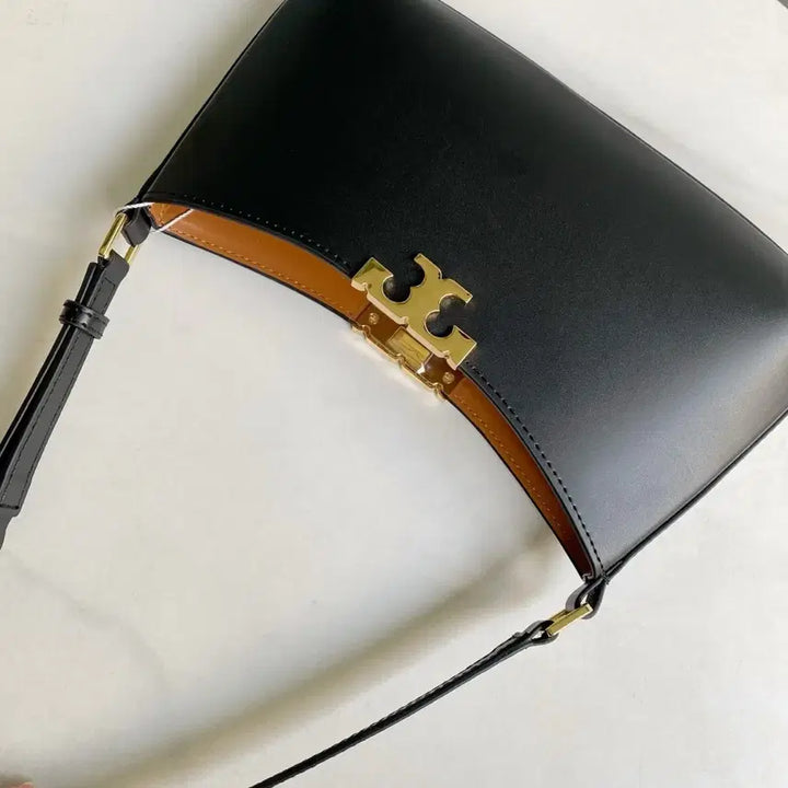 [BUNJANG] 토리버치 블랙 레더 숄더백 / 토리버치 블랙 레더 숄더백