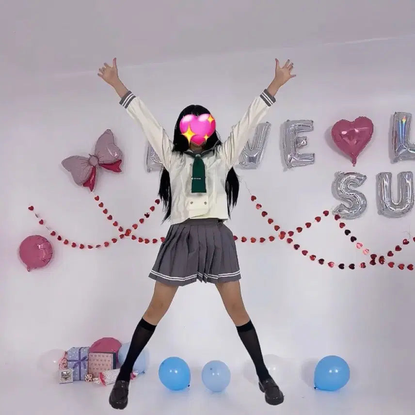 [BUNJANG] 러브라이브 럽라 럽션 아쿠아 우라노호시 3학년 동복 교복 코스프레 판매 / 러브라이브 럽라 럽션 아쿠아 우라노호시 3학년 동복 교복 코스프레 판매