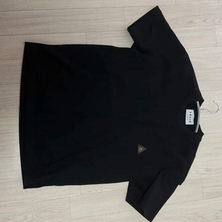 [BUNJANG] Solid Homme Black T-shirt / 솔리드옴므 블랙 반팔 티셔츠 46