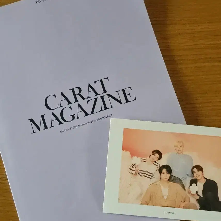 [BUNJANG] Seventeen Japanese Carat Membership Magazine / 세븐틴 일본 캐럿 일캐럿 멤버십 회지 매거진