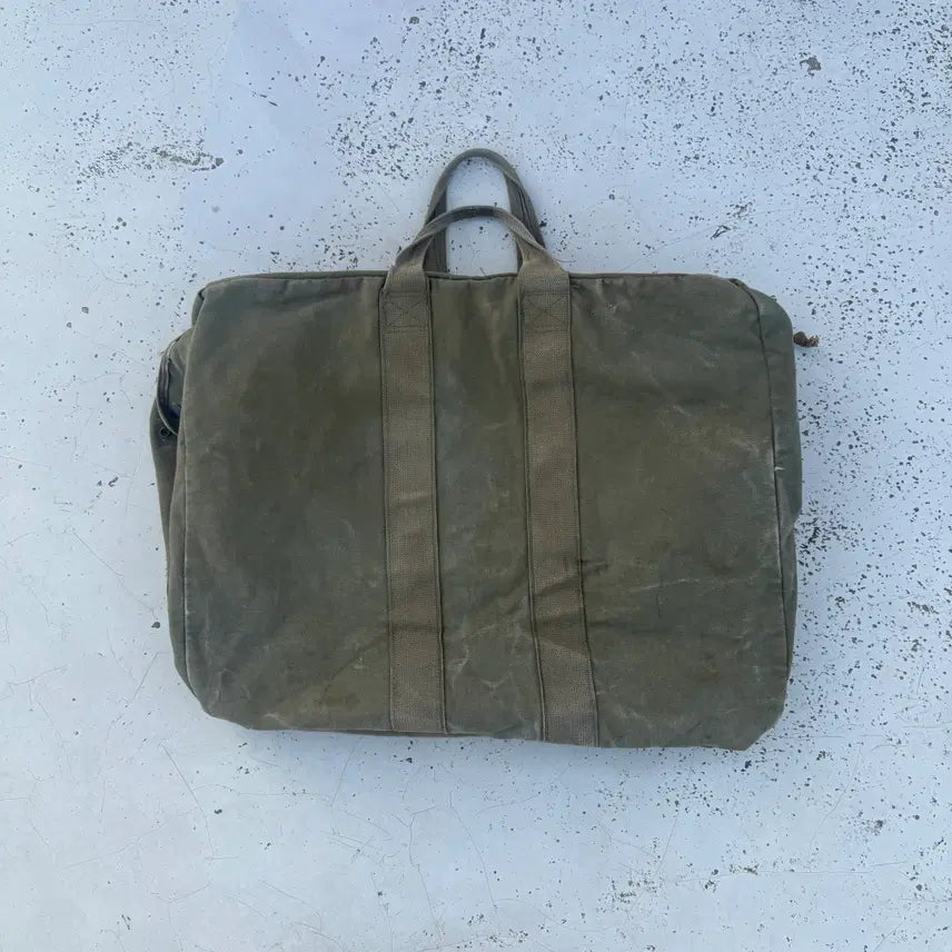 [SOLD OUT] [military] 밀리터리 오리지널 조종사 캔버스 키트백