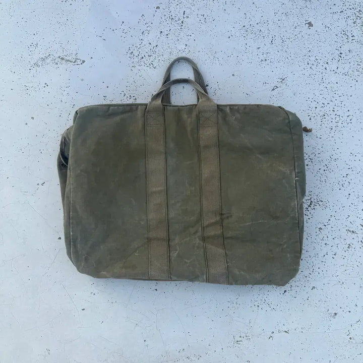 [SOLD OUT] [military] 밀리터리 오리지널 조종사 캔버스 키트백