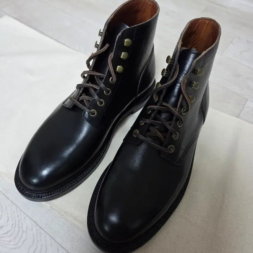 [BUNJANG] Grant Stone Diesel Boots Black Chromexcel / 그랜트스톤 디젤부츠 블랙 크롬악셀