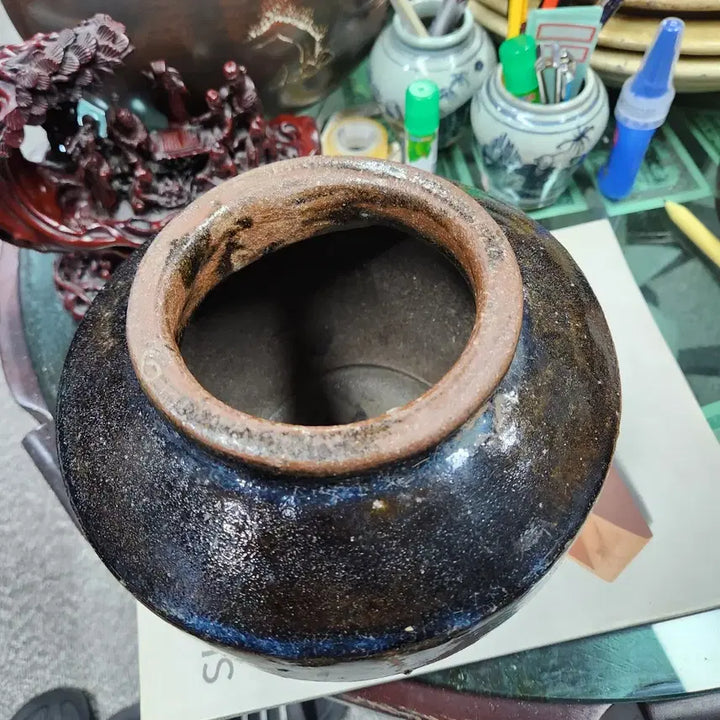 [BUNJANG] Chinese Jun Ware Celadon Vase / 중국도자기 (균요 도자기 호)