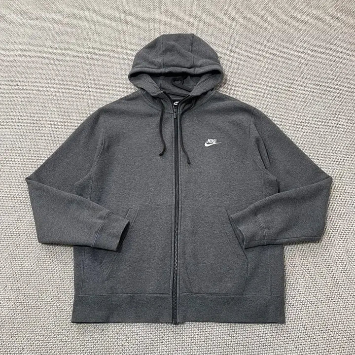[BUNJANG] Nike Fleece Lined Full Zip Hoodie Jacket / L 나이키 기모 후드집업 자켓 B.6283