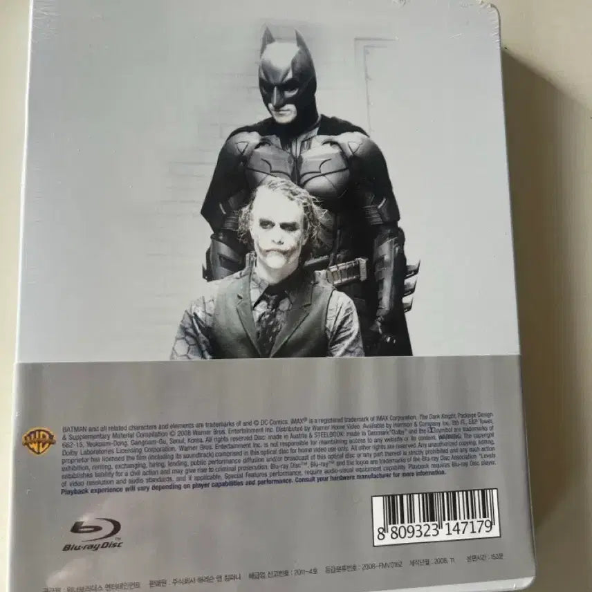 [BUNJANG] The Dark Knight Limited Edition Blu-ray Steelbook (Joker) / 다크나이트 한정판 블루레이 스틸북(조커)