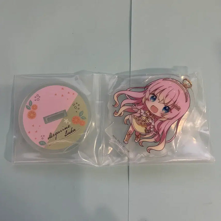 [BUNJANG] Hatsune Miku &amp; Megurine Luka Acrylic Keyring Set / 하츠네 미쿠 &amp; 메구리네 루카 :: 아크릴 키링 :: 2개세트