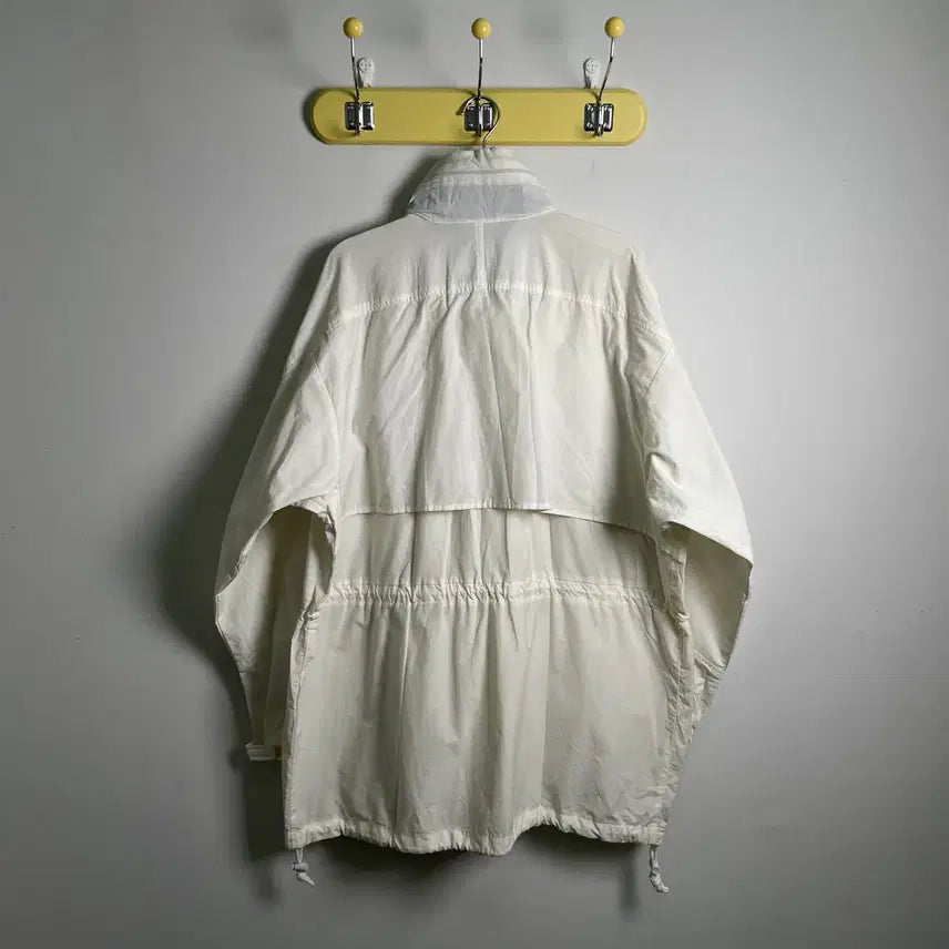 [BUNJANG] Polo Ralph Lauren White Nylon Utility Field Jacket 100 / 폴로 랄프로렌 스포츠 화이트 유틸리티 나일론 필드 자켓 100