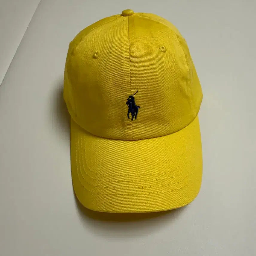 [BUNJANG] Polo Ralph Lauren Cotton Twill Cap Yellow / 폴로 랄프로렌 볼캡모자 (옐로우)(새상품)