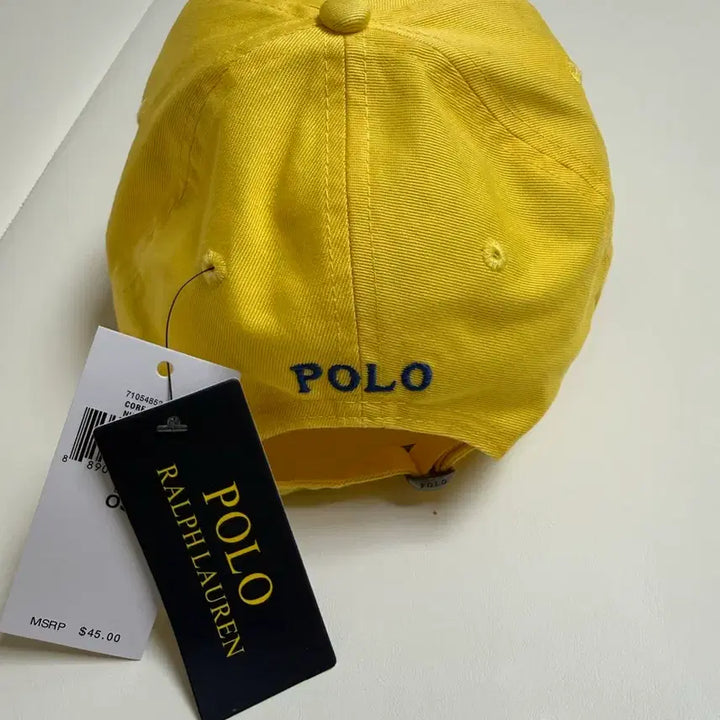 [BUNJANG] Polo Ralph Lauren Cotton Twill Cap Yellow / 폴로 랄프로렌 볼캡모자 (옐로우)(새상품)