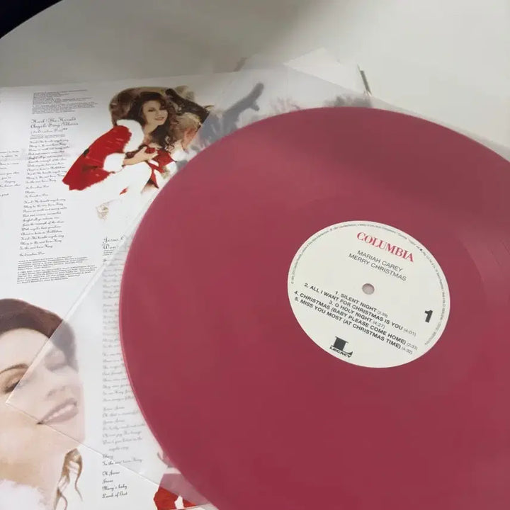[BUNJANG] 머라이어 캐리 Merry Christmas LP 바이닐 앨범 / 머라이어 캐리 Merry Christmas LP 바이닐 앨범