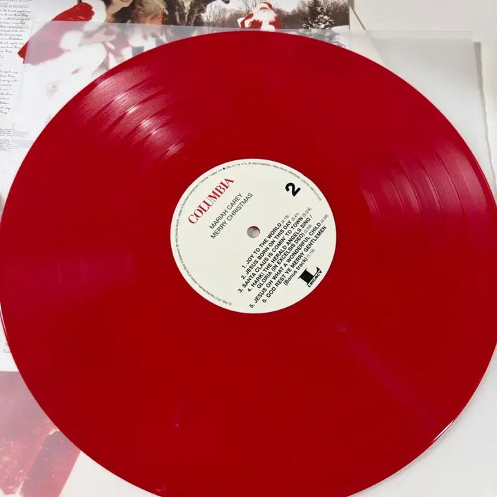 [BUNJANG] 머라이어 캐리 Merry Christmas LP 바이닐 앨범 / 머라이어 캐리 Merry Christmas LP 바이닐 앨범
