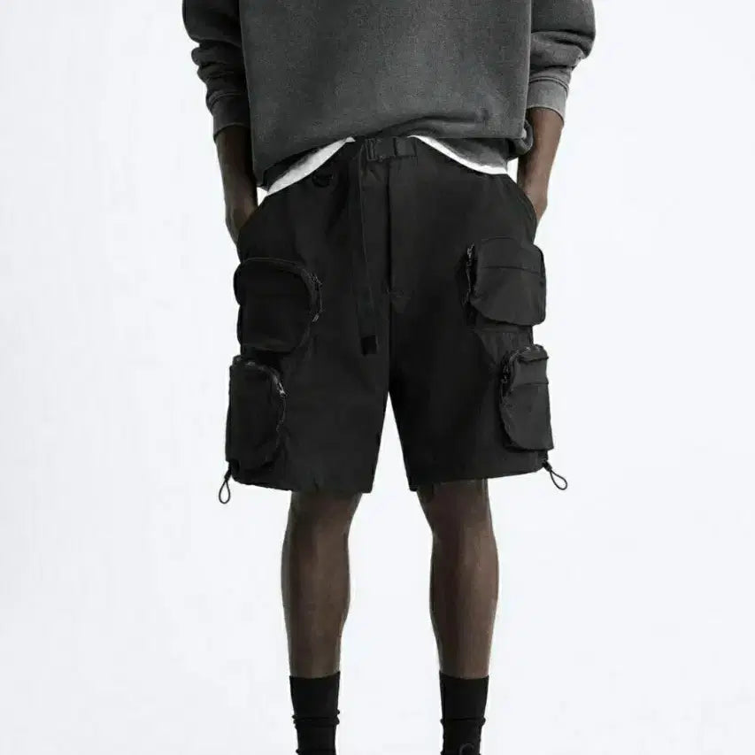 [BUNJANG] ZARA High-Tech Bermuda Shorts L / 자라 카고 하이테크 버뮤다팬츠 L
