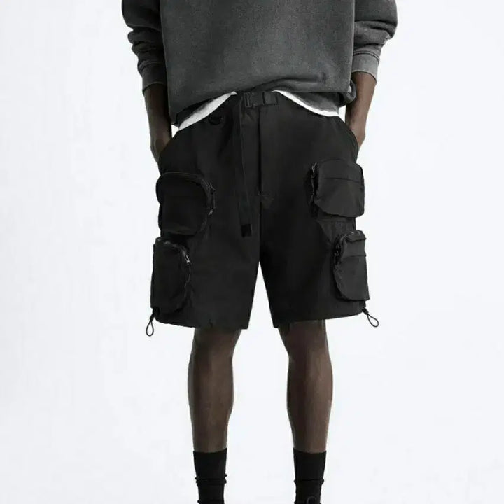 [BUNJANG] ZARA High-Tech Bermuda Shorts L / 자라 카고 하이테크 버뮤다팬츠 L
