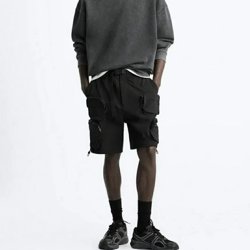 [BUNJANG] ZARA High-Tech Bermuda Shorts L / 자라 카고 하이테크 버뮤다팬츠 L
