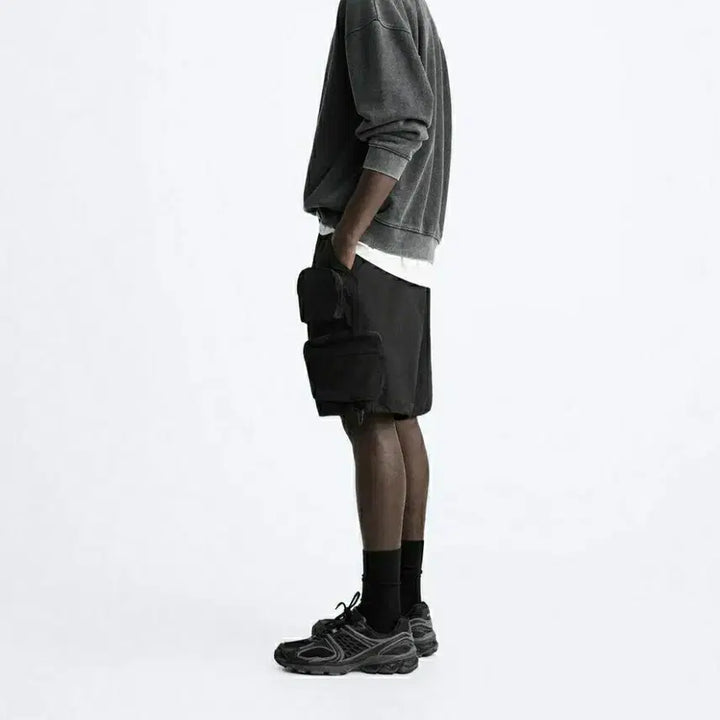[BUNJANG] ZARA High-Tech Bermuda Shorts L / 자라 카고 하이테크 버뮤다팬츠 L
