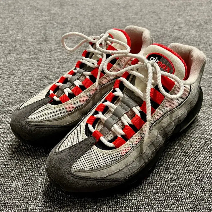 [BUNJANG] Nike Air Max 95 Solar Red Sneakers / [230] 나이키 맥스95 솔라레드