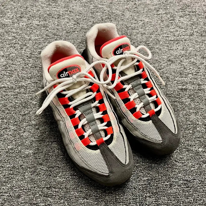 [BUNJANG] Nike Air Max 95 Solar Red Sneakers / [230] 나이키 맥스95 솔라레드