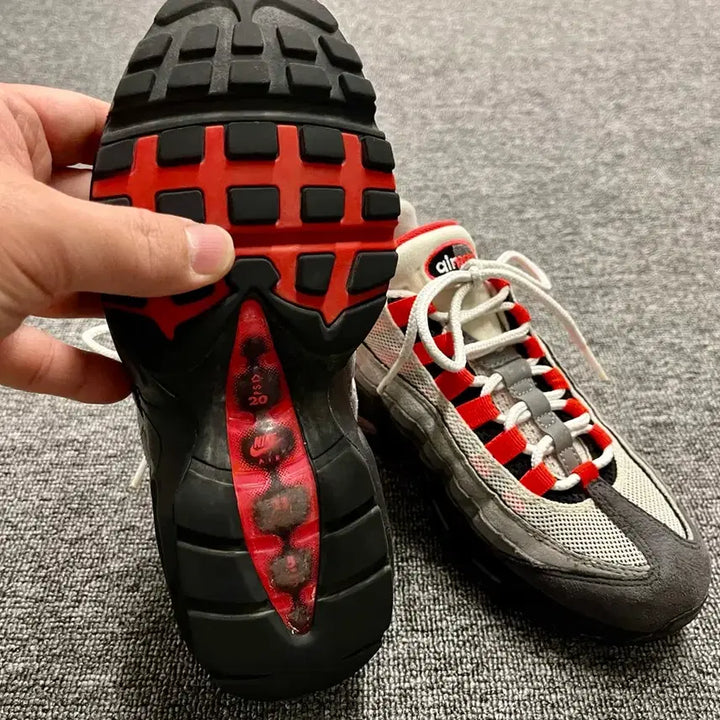 [BUNJANG] Nike Air Max 95 Solar Red Sneakers / [230] 나이키 맥스95 솔라레드