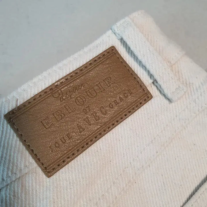 [BUNJANG] SJSJ White Denim Pants / sjsj 화이트 데님 팬츠 바지 64