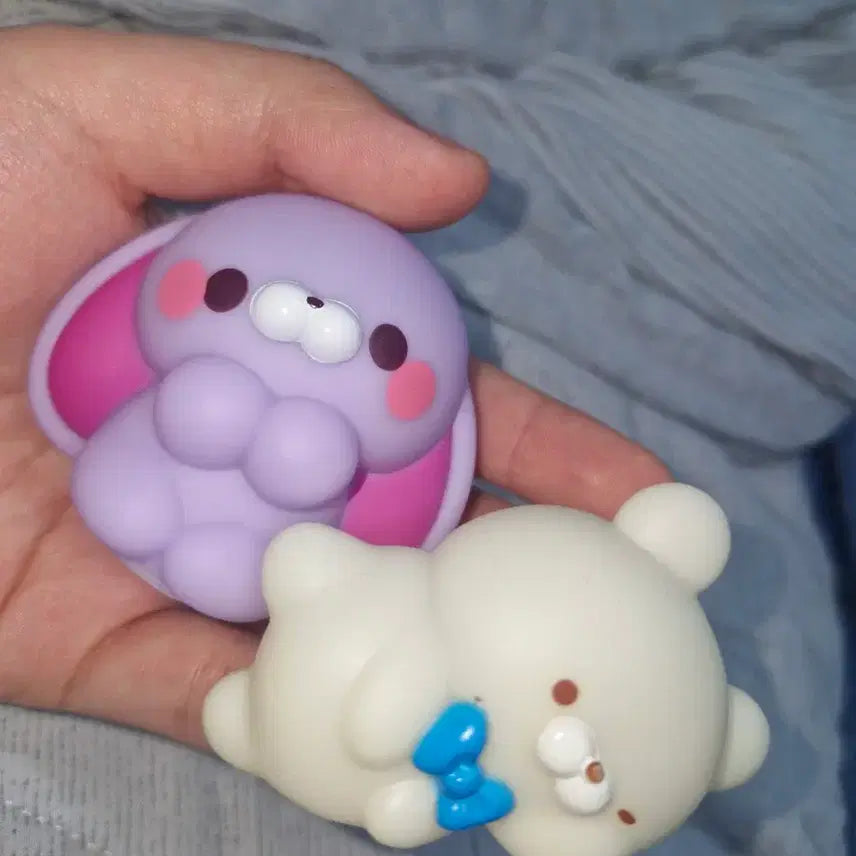 [BUNJANG] Scoot Touch Light Gacha Tareusagi Lop-eared Rabbit Figure / 스쿳토탓치상 오스와리 라이트 가챠 피규어 타레우사기 롭이어토끼 곰돌이