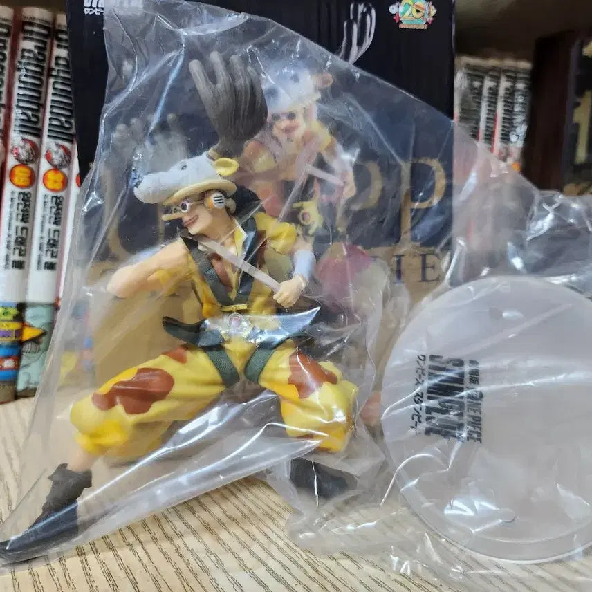 [BUNJANG] Bandai Usopp 20th Anniversary Stampede Figure / 원피스 피규어 우솝 반다이(미사용) 새상품 이치방쇼 20주년 스탬피드